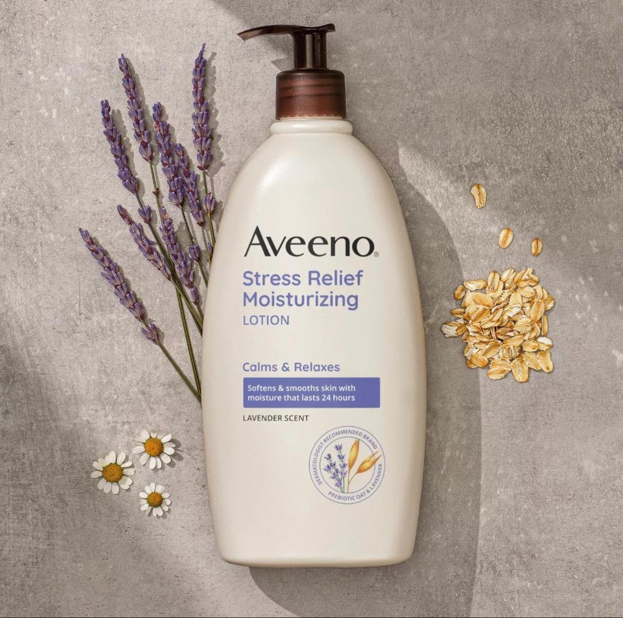 Aveeno Moisturizing Cream for Relaxation Stress Relief
