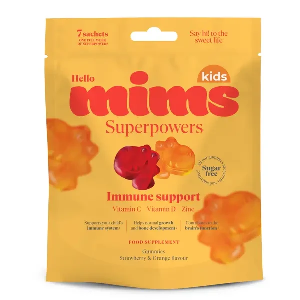 MIMS IMMUNE KIDS VITAMIN SUPPLEMENT GUMMIES