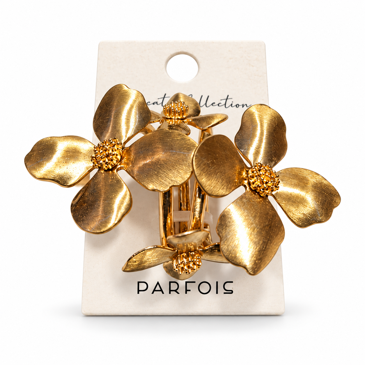 Parfois gold-tone statement ring