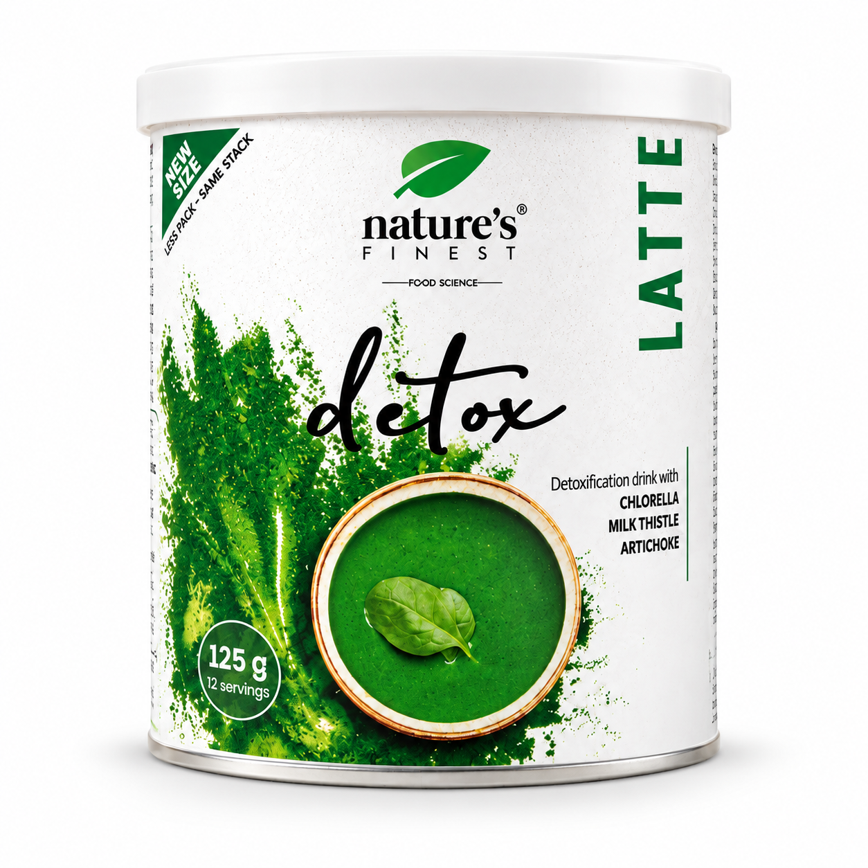 Nature’s Finest Latte Detox is a plant-based powdered