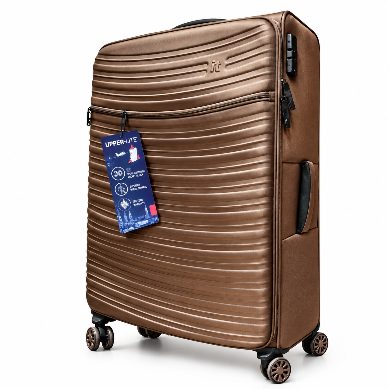 stylish IT Luggage large travel suitcase