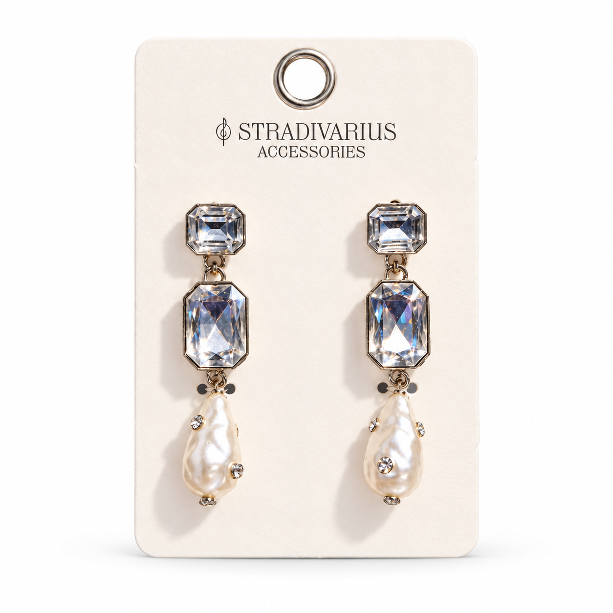 Elegant Stradivarius drop earrings
