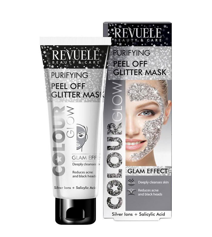 REVUELE  purifying glitter mask